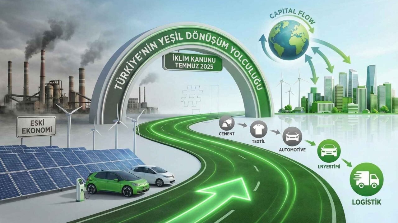 Türkiye İklim Kanunu, düşük karbonlu üretim ve yeşil dönüşümün ekonomik zorunluluğu