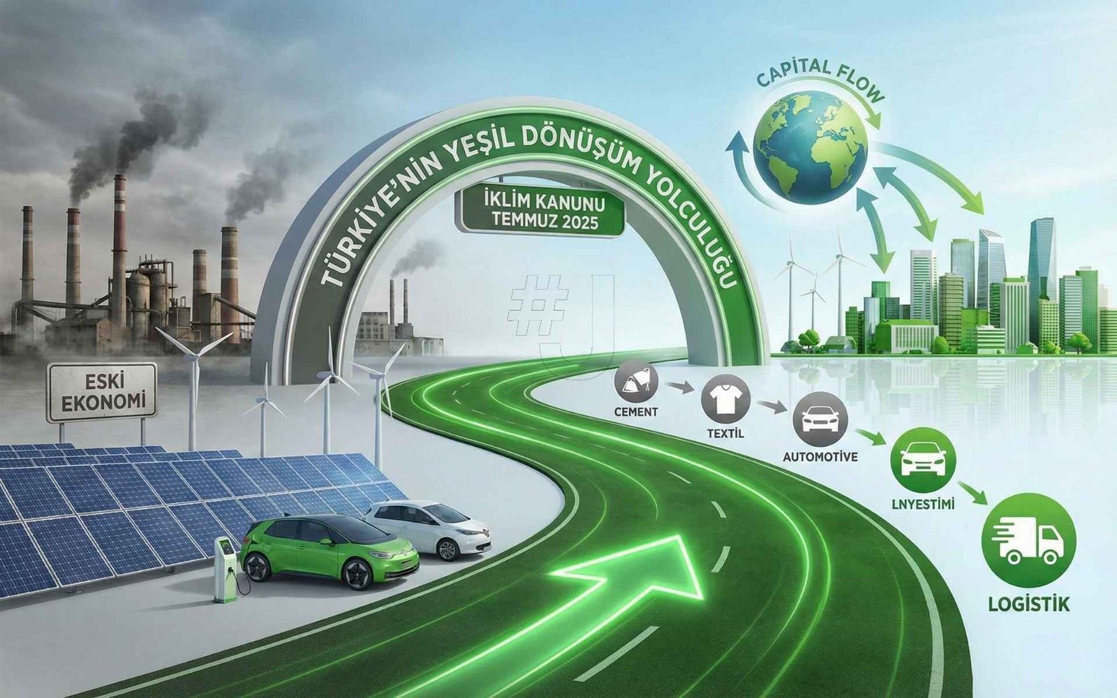 Türkiye İklim Kanunu, düşük karbonlu üretim ve yeşil dönüşümün ekonomik zorunluluğu