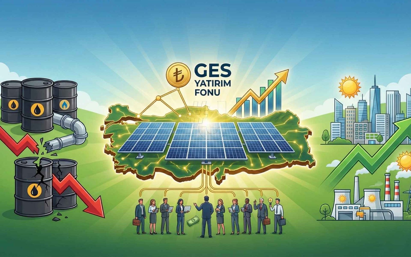 Güneş Enerjisi Yatırım Fonları (GES), enerji bağımlılığı ve halka arz modeli