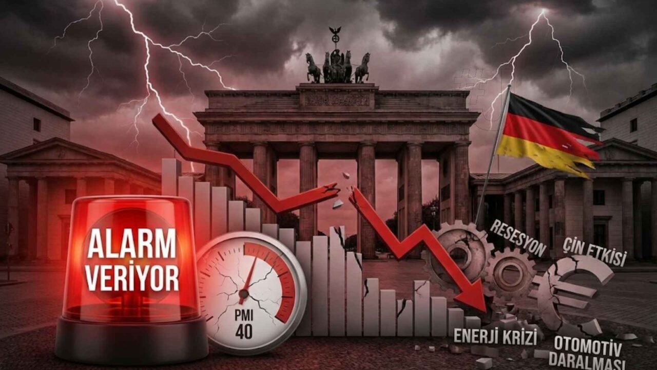 Almanya ekonomisi, PMI verileri, resesyon ve Türkiye ihracat riskleri