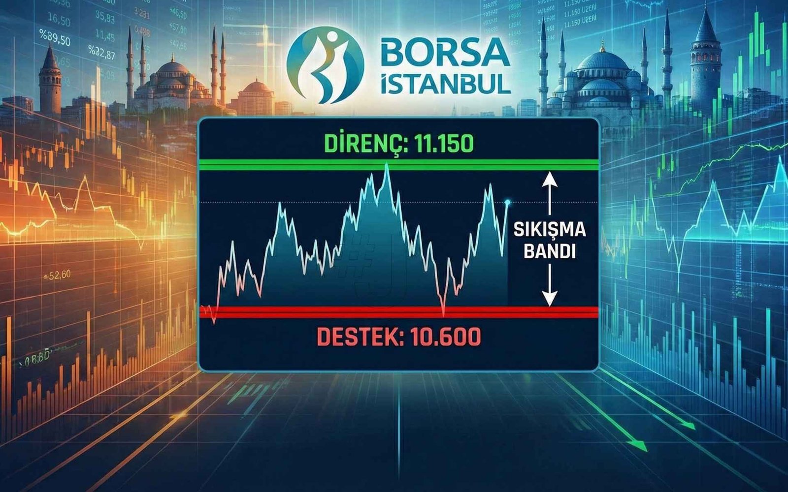Borsa İstanbul 10600-11150 bandı, politika faizi ve makroekonomik analiz