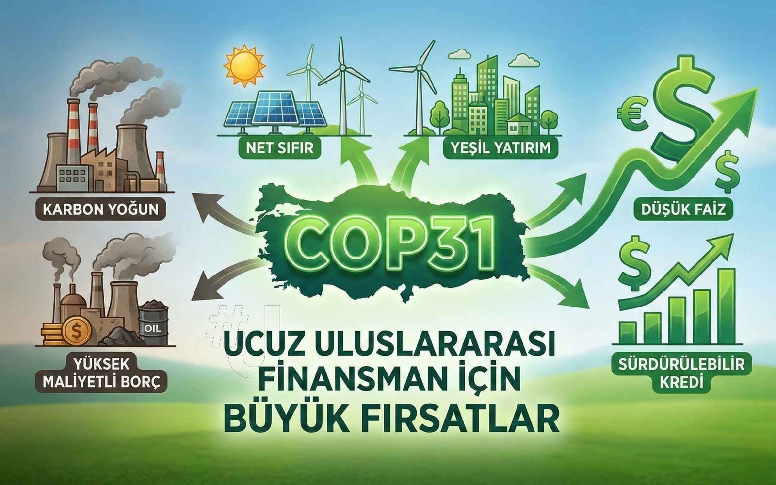 COP31 Türkiye, uluslararası finansman ve yeşil dönüşüm fırsatları