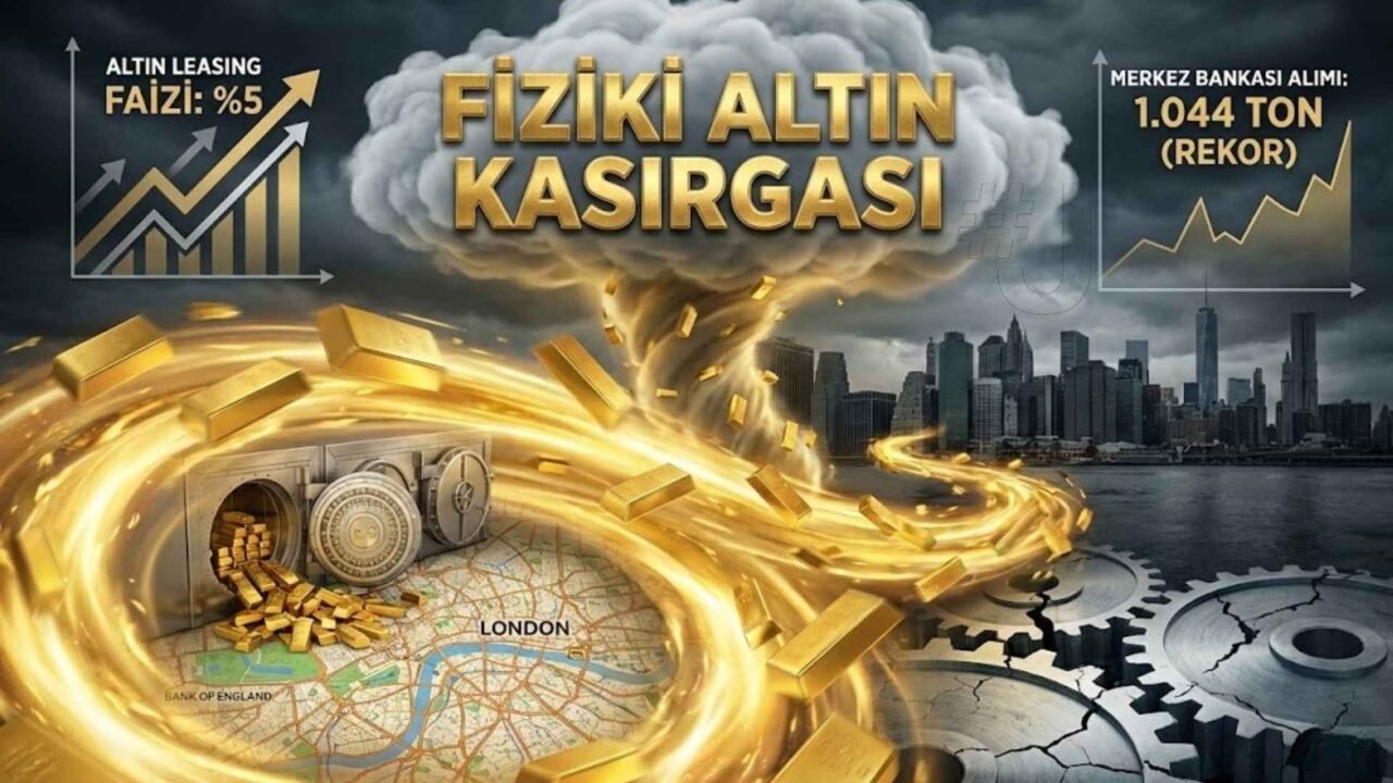 Fiziki altın kasırgası, merkez bankası alımları ve küresel güven krizi