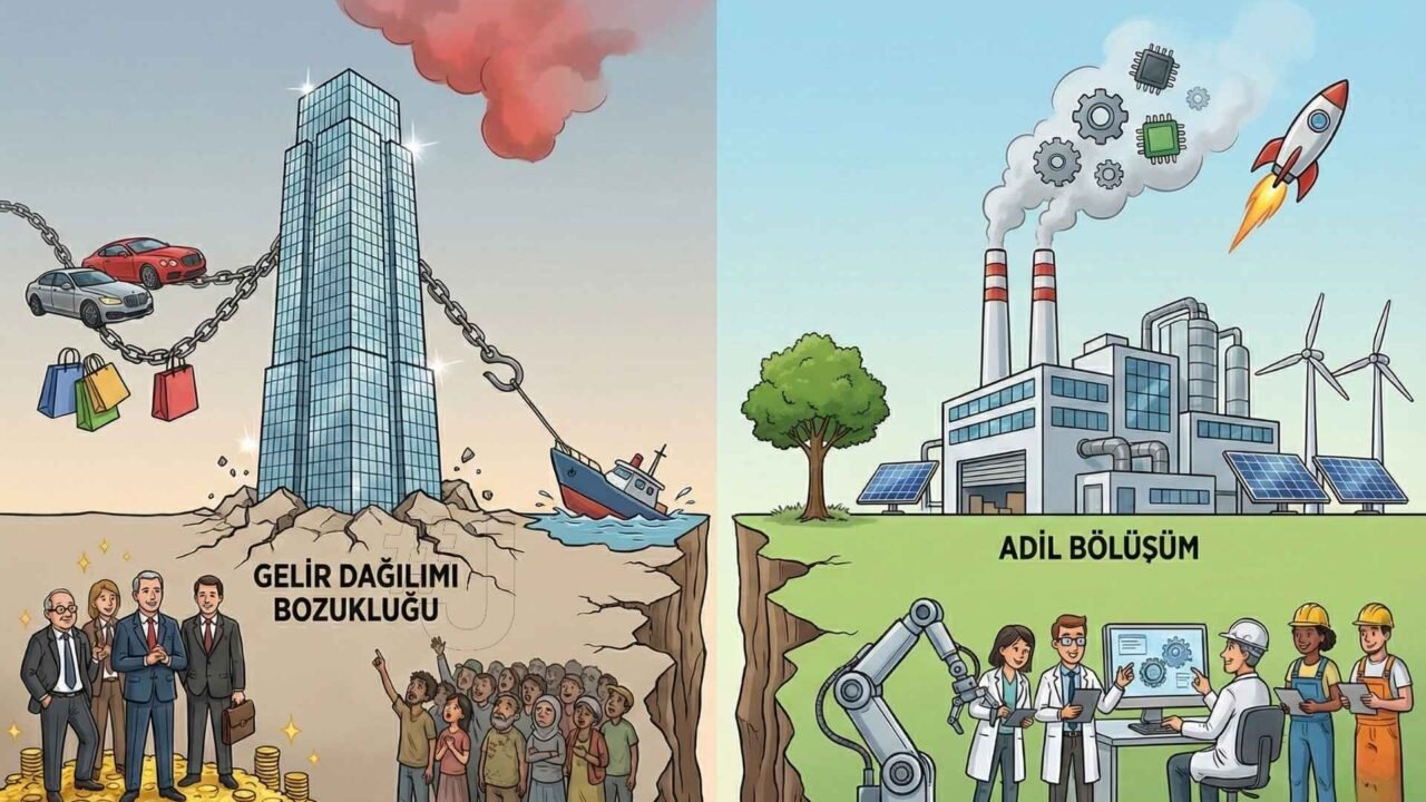 Milli sermaye yaratma politikaları, inşaat rant, gelir dağılımı bozukluğu ve enflasyon