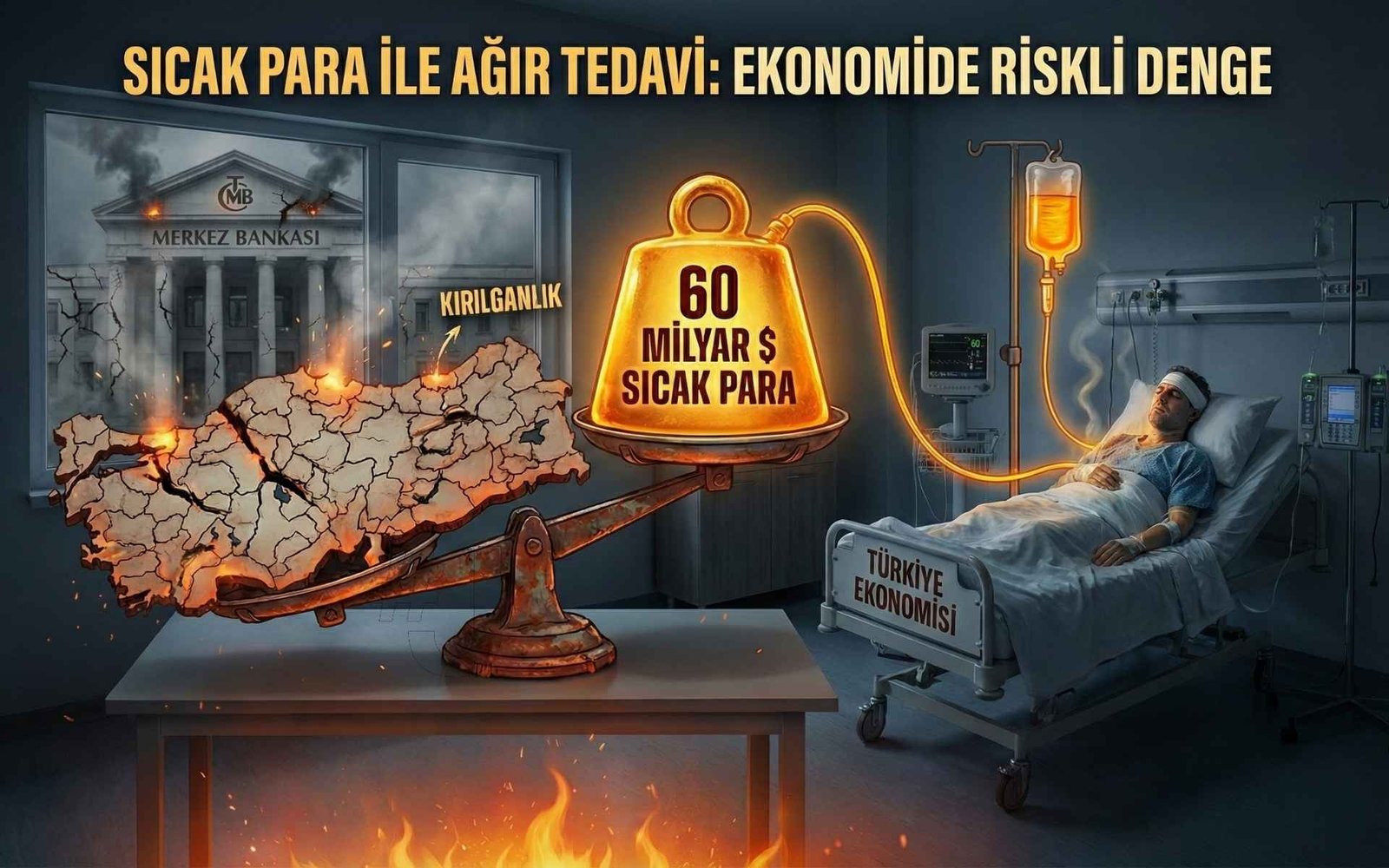 Sıcak para girişi, döviz rezervleri, ekonomik kırılganlık ve enflasyon riski