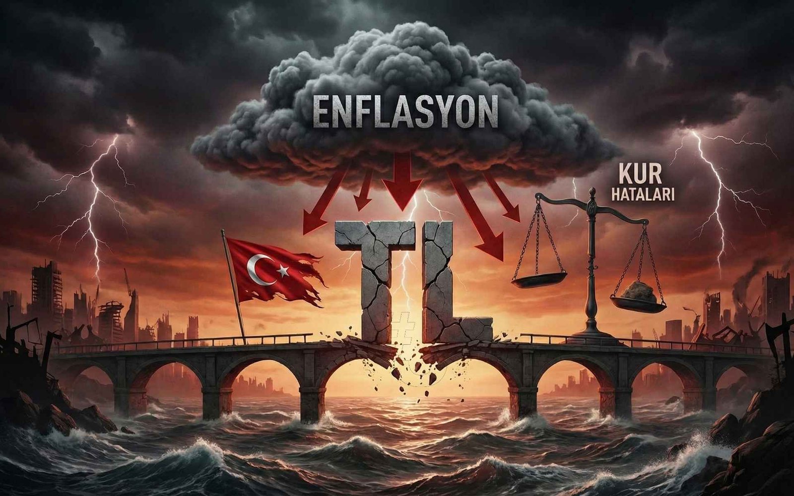 Enflasyon, TL'nin yapay değeri, M2 para arzı ve faiz riskleri